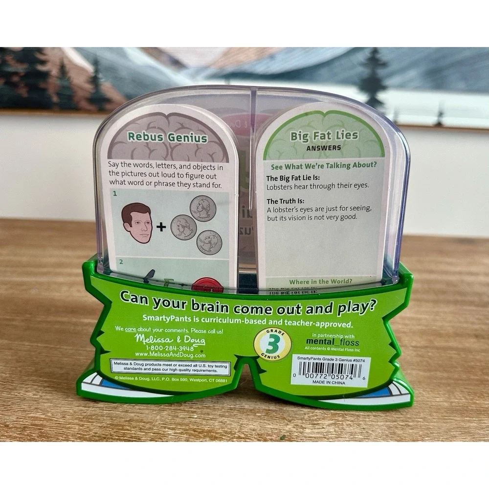 Melissa & Doug‎ SMARTY PANTS Grade 3 Genius 120 Brain Building Cards